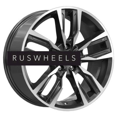 Диски КИК 8x18/5x112 ET25 D66,6 Борэй (КС901) Алмаз черный