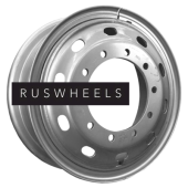 Грузовые диски Royal Spin 8,5x24/10x335 ET180 D281 Sil (18 мм) RS 6 000 кг камера Грузовые диски Royal Spin 8,5x24/10x335 ET180 D281 Sil (18 мм) RS 6 000 кг камера