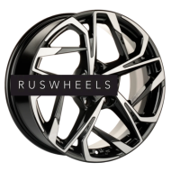 Диски Khomen Wheels 7x17/5x112 ET40 D57,1 KHW1716 (Kodiaq/Tiguan) Black-FP