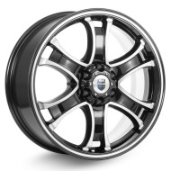 Диски КиК 7.5\R18 6*139.7 ET33 d100.1 Алмаз черный