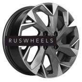 Диски Khomen Wheels 5,5x14/4x100 ET43 D67,1 KHW1402 (Solaris/Logan/Rio) Gray-FP Диски Khomen Wheels 5,5x14/4x100 ET43 D67,1 KHW1402 (Solaris/Logan/Rio) Gray-FP