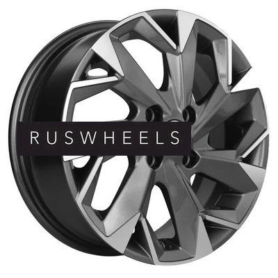 Диски Khomen Wheels 5,5x14/4x100 ET43 D67,1 KHW1402 (Solaris/Logan/Rio) Gray-FP Диски Khomen Wheels 5,5x14/4x100 ET43 D67,1 KHW1402 (Solaris/Logan/Rio) Gray-FP