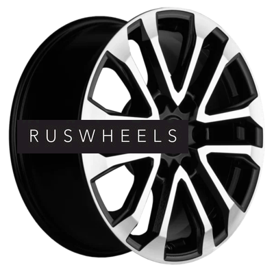 Диски Khomen Wheels 7,5x18/6x139,7 ET42 D100,1 KHW1805 (Great Wall POER) Black-FP