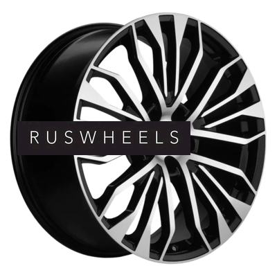 Диски Khomen Wheels 8,5x20/5x108 ET46 D63,4 KHW2009 (Tugella) Black-FP