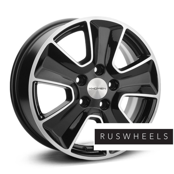 Диски KHOMEN WHEELS R16 / 6.5J PCD 5x114.3 ЕТ 50 ЦО 66.1 1601