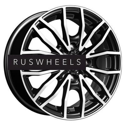 Диски iFree 5,5x14/4x100 ET43 D60,1 Флайт (КС676М) Блэк Джек