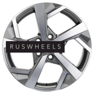 Диски Khomen Wheels 7x17/5x114,3 ET39 D60,1 KHW1712 (RAV4) Gray-FP Диски Khomen Wheels 7x17/5x114,3 ET39 D60,1 KHW1712 (RAV4) Gray-FP