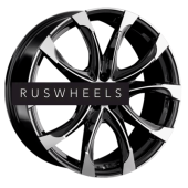 Диски Replay 9,5x22/5x114,3 ET47 D67,1 GS2 BKF (конус, C570)