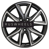 Диски Khomen Wheels 7x17/5x114,3 ET39 D60,1 KHW1706 (RAV4) Black-FP