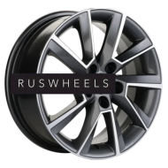Диски Khomen Wheels 6x15/5x105 ET39 D56,6 KHW1507 (Aveo) Gray-FP