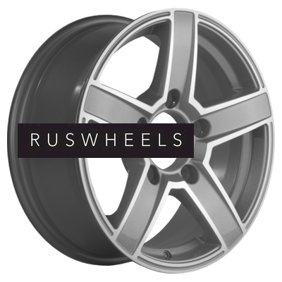 Диски Khomen Wheels 6,5x16/5x139,7 ET35 D98,5 KHW1614 (Niva 4x4 Bronto) F-Silver-FP