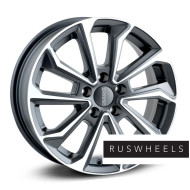 Диски Dezent R16 / 6.5J PCD 5x112 ЕТ 46 ЦО 57.1 KS dark