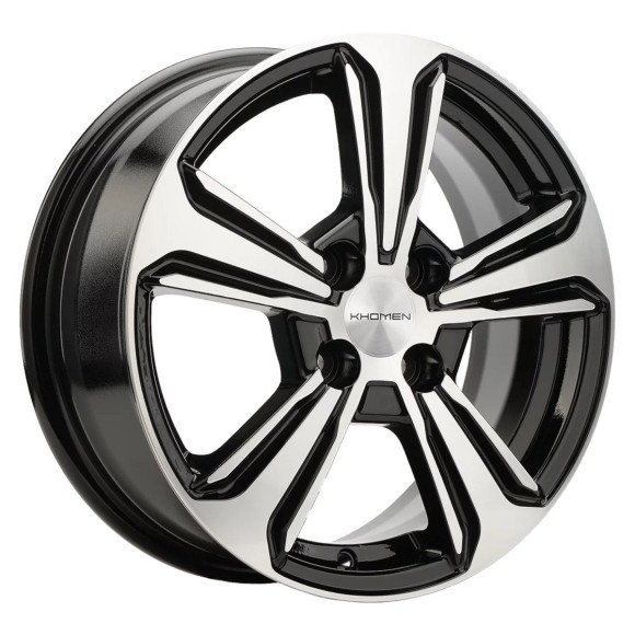 Диски Khomen Wheels 6x15/4x100 ET46 D54,1 KHW1502 (Rio/Solaris) Black