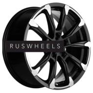 Диски Khomen Wheels 7,5x18/5x114,3 ET35 D66,1 KHW1808 (Koleos) Black-FP