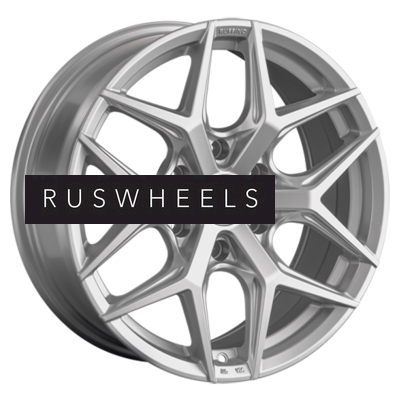 Диски LS 8x18/6x139,7 ET26 D78,1 1303 Sil (конус, Колпак+лого)