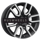 Диски Khomen Wheels 8x17/6x139,7 ET50 D92,5 KHW1723 (Hyundai H-1/Staria) Black-FP