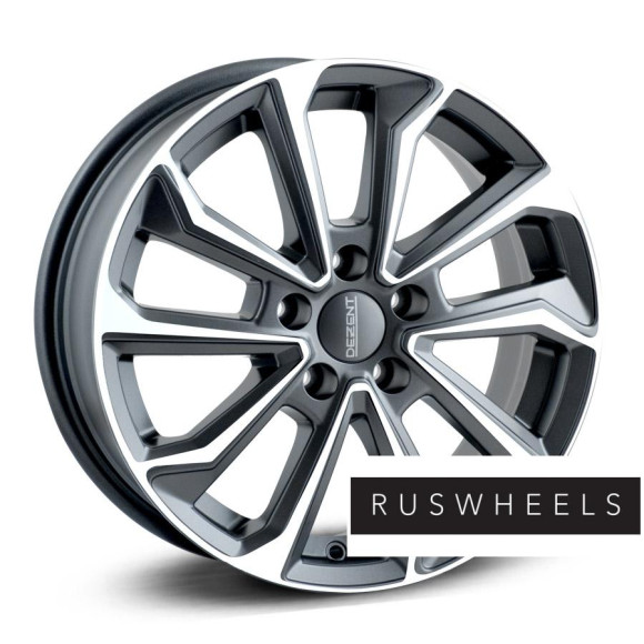 Диски Dezent R16 / 6.5J PCD 5x114.3 ЕТ 40 ЦО 71.6 KS dark