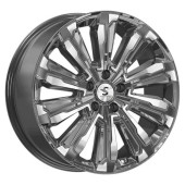 Диски СКАД Premium  HUMBER  8,0\R20 5*114,3 ET35  d60,1  Diamond gloss graphite  [4360617]  Fb max 860 kg