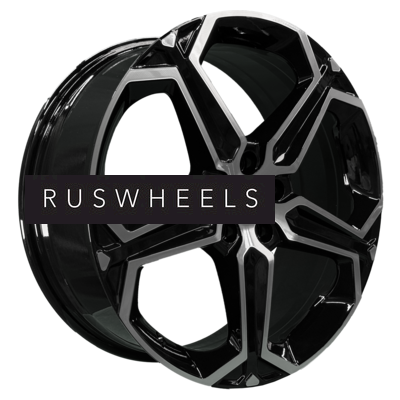 Диски Khomen Wheels 7,5x19/5x114,3 ET35 D60,1 KHW1909 (Lexus NX) Black-FP Диски Khomen Wheels 7,5x19/5x114,3 ET35 D60,1 KHW1909 (Lexus NX) Black-FP