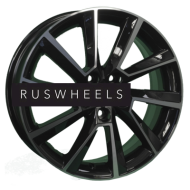 Диски Khomen Wheels 6x16/5x100 ET45 D57,1 KHW1604 (Fabia/Polo) Black-FP Диски Khomen Wheels 6x16/5x100 ET45 D57,1 KHW1604 (Fabia/Polo) Black-FP