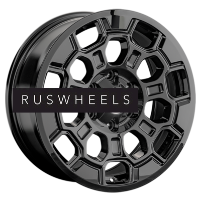 Диски LS 8x18/6x139,7 ET36 D100,1 1364 BK (конус, Колпак+лого)