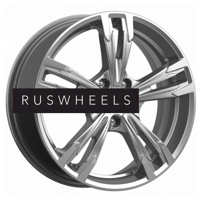 Диски КИК 7x18/5x114,3 ET35 D60,1 Karrera Light (КС935) Дарк платинум