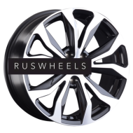 Диски Replay 7,5x18/5x114,3 ET35 D60,1 LX62 BKFP (конус, C570)