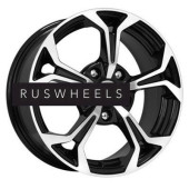 Диски iFree 6,5x15/5x105 ET35 D56,6 Эрнесто (КС484) Блэк Джек