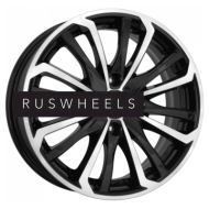 Диски КИК 6x15/4x108 ET25 D65,1 Рим (КС622) Алмаз черный