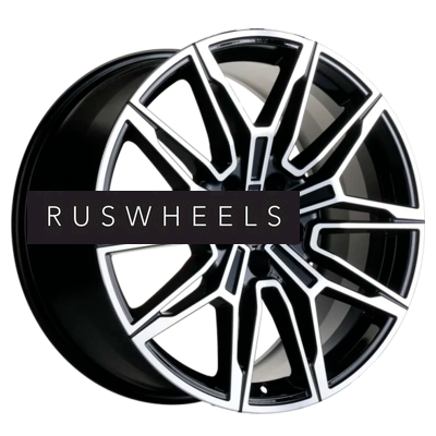 Диски Khomen Wheels 9,5x19/5x112 ET40 D66,6 KHW1904 (BMW Front) Black-FP (под ORG)