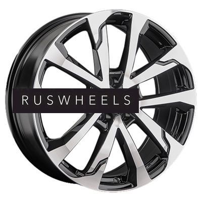 Диски Replay 7,5x19/5x114,3 ET40 D64,1 HV111 BKF (конус, C570) Диски Replay 7,5x19/5x114,3 ET40 D64,1 HV111 BKF (конус, C570)