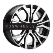 Диски Khomen Wheels 6,5x16/5x120 ET51 D65,1 KHW1608 (Multivan) Black-FP
