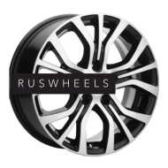 Диски Khomen Wheels 6,5x16/5x120 ET51 D65,1 KHW1608 (Multivan) Black-FP