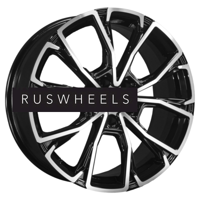 Диски Khomen Wheels 7,5x19/5x114,3 ET45 D66,1 KHW1907 (Nissan X-Trail) Black-FP Диски Khomen Wheels 7,5x19/5x114,3 ET45 D66,1 KHW1907 (Nissan X-Trail) Black-FP
