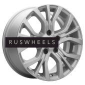 Диски Khomen Wheels 6,5x16/5x108 ET45 D60,1 KHW1608 (Chery Tiggo 3/Tiggo 3 Pro) F-Silver