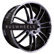 Диски INCH 8x18/5x114,3 ET50 D60,1 FA8535 Gloss Black Machined Face (ZJH) FlowForming