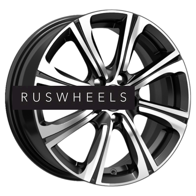 Грузовые диски iFree 6x15/4x98 ET35 D58,5 Апероль (КС862) Блэк Джек