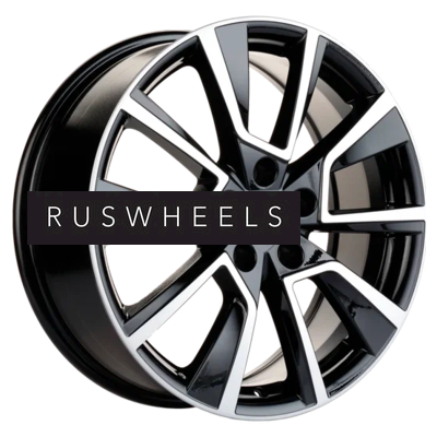 Диски Khomen Wheels 7x18/5x108 ET40 D60,1 KHW1802 (Chery Tiggo) Black-FP Диски Khomen Wheels 7x18/5x108 ET40 D60,1 KHW1802 (Chery Tiggo) Black-FP