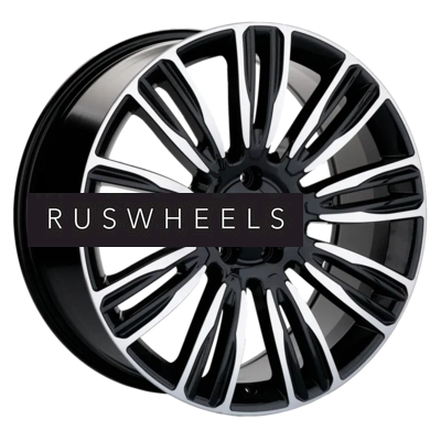Диски Khomen Wheels 8,5x20/5x130 ET45 D71,6 KHW2004 (Q7/Touareg) Black-FP