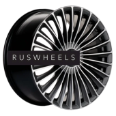 Диски Khomen Wheels 9,5x20/5x112 ET38 D66,6 KHW2008 (Mercedes Rear) Gray-FP