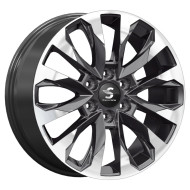 Диски СКАД Premium  КР007 (20Land Cruiser 300)  8,0\R20 6*139,7 ET60  d95,1  Diamond Black Gris  [82170]  <Ш>