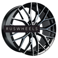 Диски INCH 9x21/5x120 ET45 D62,6 GA8532 Gloss Black Machined Face (ZJH) FlowForming