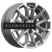 Диски СКАД 8x18/6x139,7 ET25 D106,1 Авилис (КЛ374) Алмаз графит Диски СКАД 8x18/6x139,7 ET25 D106,1 Авилис (КЛ374) Алмаз графит