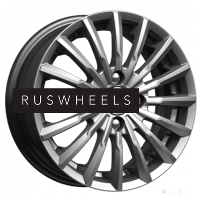 Диски КИК 5,5x14/4x100 ET45 D67,1 Акцент (КС641) Дарк платинум Диски КИК 5,5x14/4x100 ET45 D67,1 Акцент (КС641) Дарк платинум