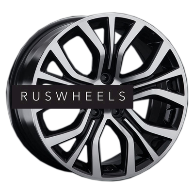 Диски Replay 7x18/5x114,3 ET35 D60,1 TY318 BKF (конус, C570)