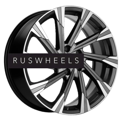 Диски Khomen Wheels 7,5x19/5x108 ET46 D63,4 KHW1901 (Tugella) Gray-FP