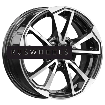 Диски КИК 6x15/5x100 ET40 D57,1 КС1005 Алмаз черный