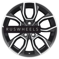 Диски Khomen Wheels 7x17/5x114,3 ET40 D66,1 KHW1713 (Qashqai) Black-FP