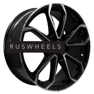Диски Khomen Wheels 7x18/5x114,3 ET48,5 D67,1 KHW1816 (Kia Sportage) Black-FP Диски Khomen Wheels 7x18/5x114,3 ET48,5 D67,1 KHW1816 (Kia Sportage) Black-FP