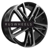 Диски Khomen Wheels 8x18/5x114,3 ET40 D67,1 KHW1815 (Outlander) Black-FP